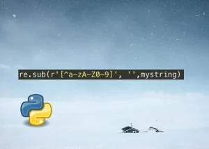 Python How To Remove Everything Except Letters And Numbers